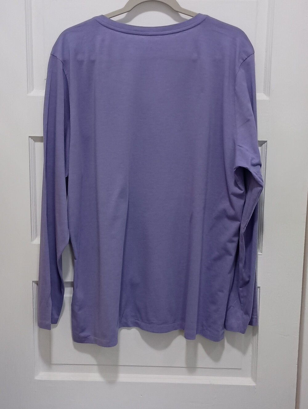 Women's Life Is Good Light Purple "Take A Hike" long sleeve "Cool Tee" XXL - Picture 2 of 4